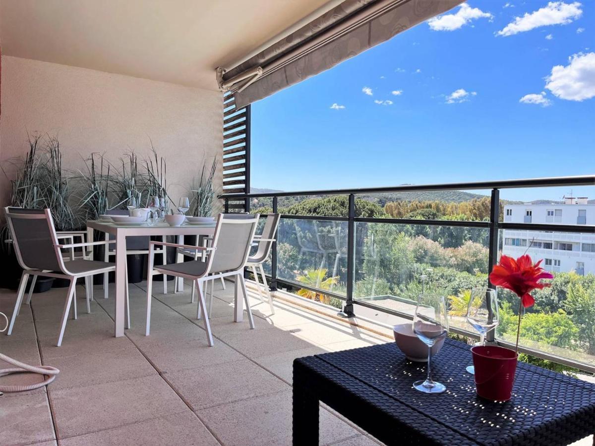 Charmant T2 Climatise Avec Grande Terrasse, Piscine Et Parking Privatif, Proche Plage Et Commerces. - Fr-1-251-441 لو لا فاندو المظهر الخارجي الصورة