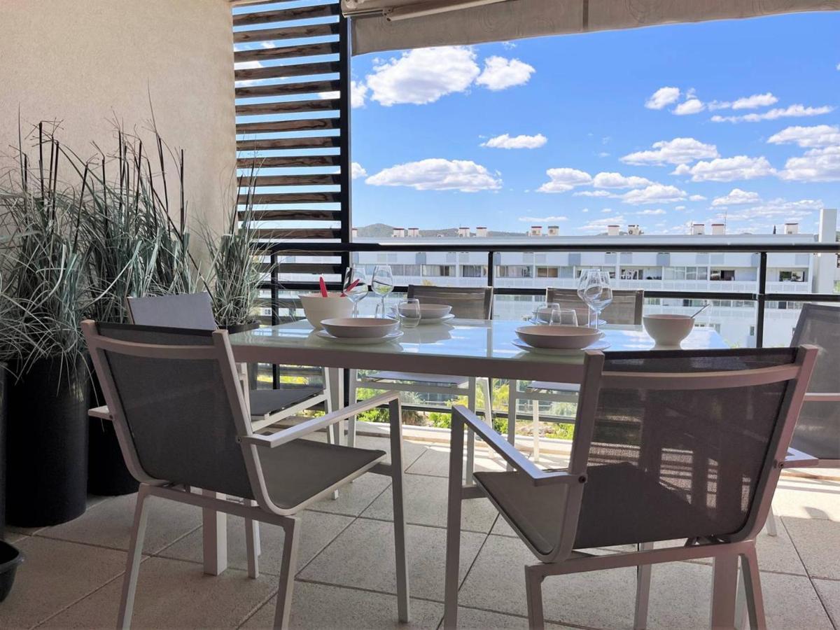 Charmant T2 Climatise Avec Grande Terrasse, Piscine Et Parking Privatif, Proche Plage Et Commerces. - Fr-1-251-441 لو لا فاندو المظهر الخارجي الصورة