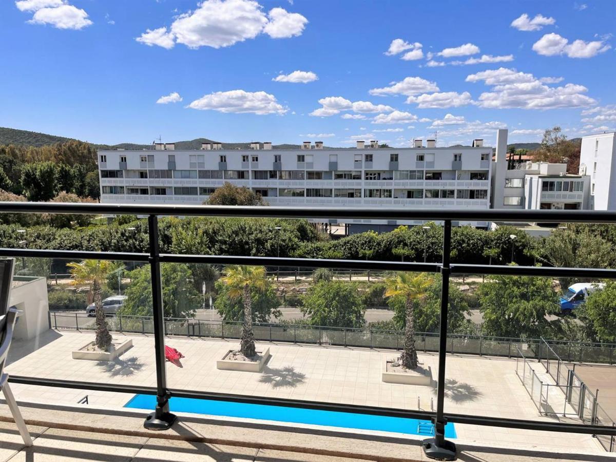 Charmant T2 Climatise Avec Grande Terrasse, Piscine Et Parking Privatif, Proche Plage Et Commerces. - Fr-1-251-441 لو لا فاندو المظهر الخارجي الصورة